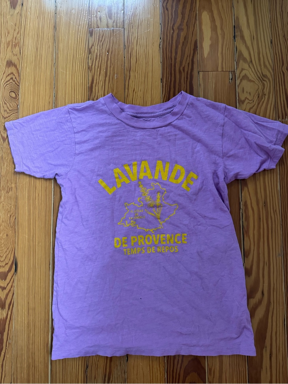 J Crew Lavande De Provence Women’s Lavender Graphic Tee